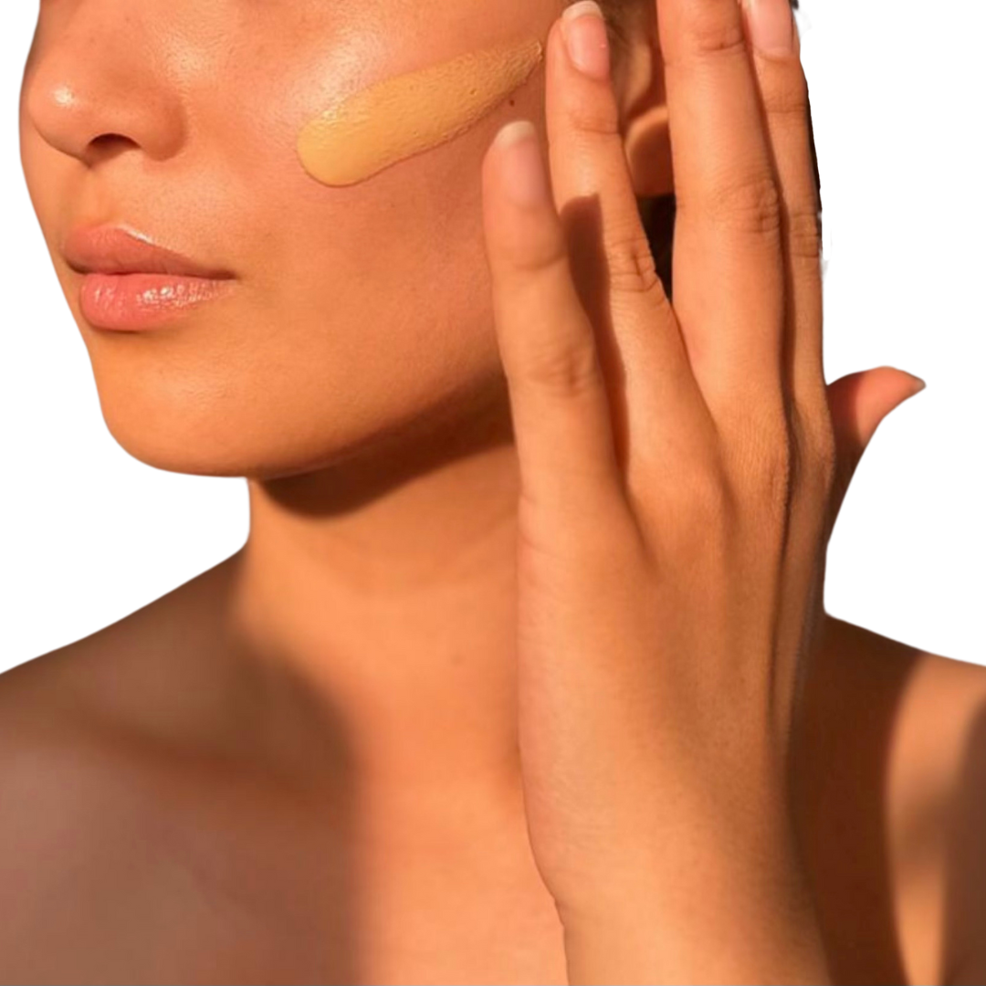 SPF50 self-tanning cream