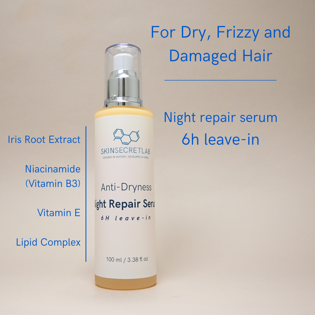 Anti-dryness Night Repair Serum 6h Leave-In