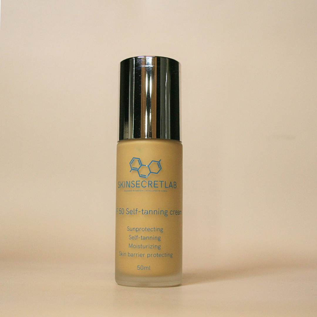SPF50 self-tanning cream 