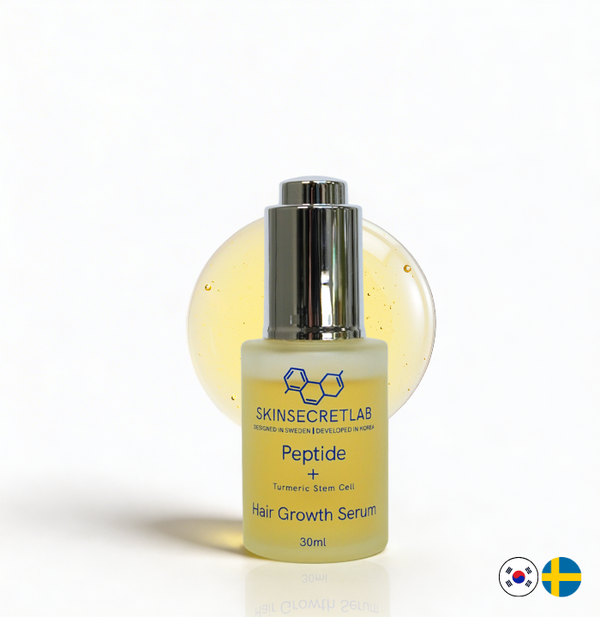 Hair Growth Serum Peptide + Turmeric stem cell