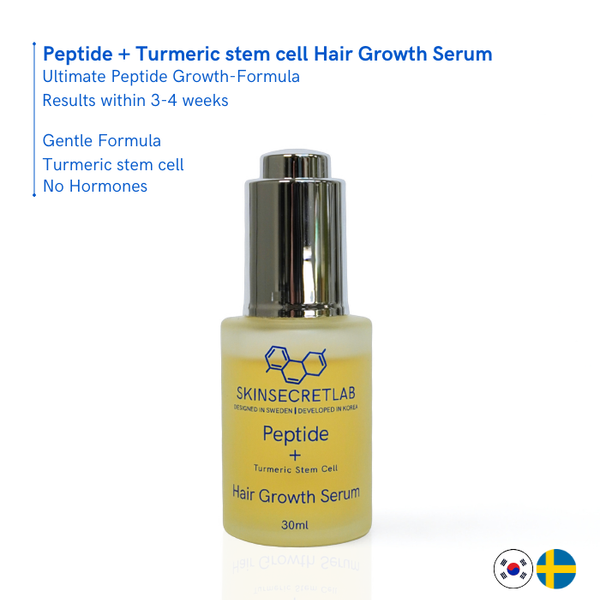 Peptide + Turmeric stem cell Hair Growth Serum