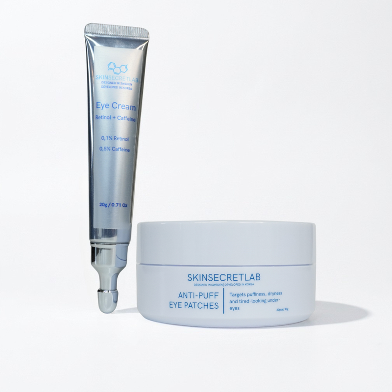 Eye Patches + Eye Cream
