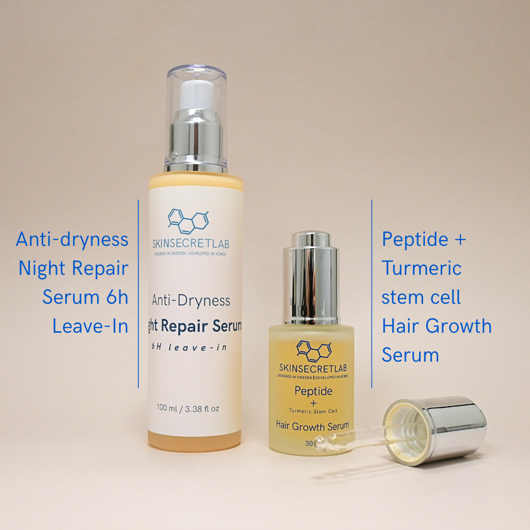 Hair Growth Serum + Night Repair Serum 6h Leave-In